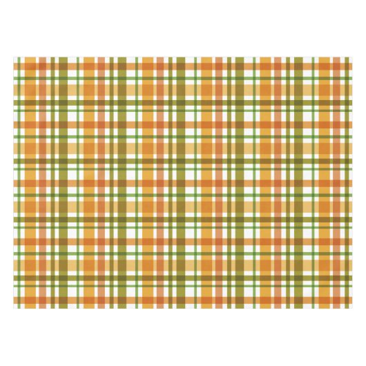 Kerstkleuren gespeeld tafelkleed (Voorkant (Horizontaal))