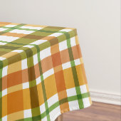 Kerstkleuren gespeeld tafelkleed (Voorbeeld)