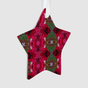 Kerstkleuren Kaleidoscoop Ornament