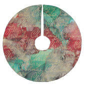 kerstkleuren kerstboom rok (Voorkant)