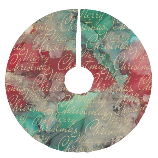 kerstkleuren kerstboom rok (Voorkant)