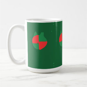 Kerstkleuren Koffiemok