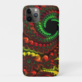 kerstkleuren Mandelbrot Case-Mate iPhone Case (Achterkant)