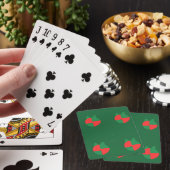 Kerstkleuren Pokerkaarten (Insitu)