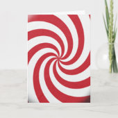 Kerstkleuren Snoep rode witte Feestdagen (Voorkant)