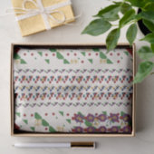 Kerstkleuren  tissuepapier (Geschenk)