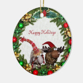 Kerstkleurig Ornament (Links)