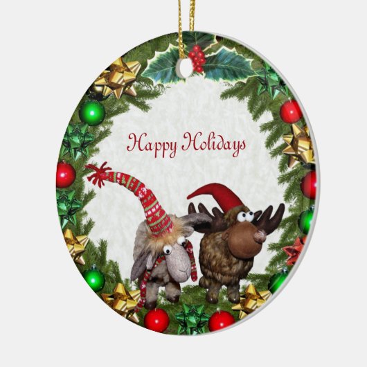 Kerstkleurig Ornament (Links)