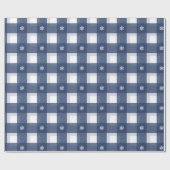 Kerstkleurige paling cadeaupapier (Vlak)