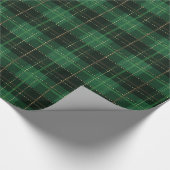 Kerstkleurige paling cadeaupapier (Hoek)