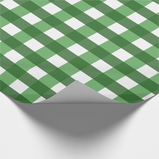 Kerstkleurige paling cadeaupapier (Hoek)