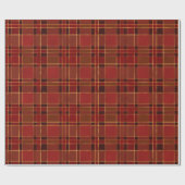 Kerstkleurige paling cadeaupapier (Vlak)