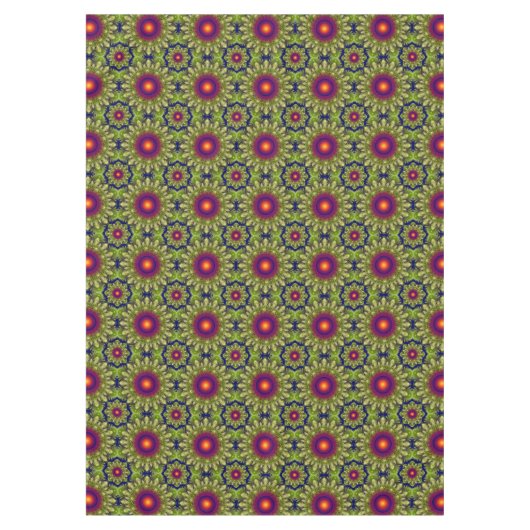 kerstkleurige textuur tafelkleed (Voorkant)