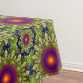 kerstkleurige textuur tafelkleed (Voorbeeld)