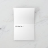 Kerstklok Feestdagen Kaart (Binnen)