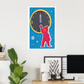 Kerstklok Kind - Luciferdoosje Print - Esthetisch (Thuiskantoor)