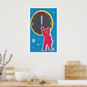 Kerstklok Kind - Luciferdoosje Print - Esthetisch (Keuken)
