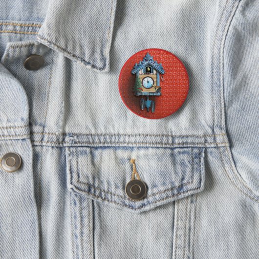 kerstklok met een Button van 2¼ inch (In situ)