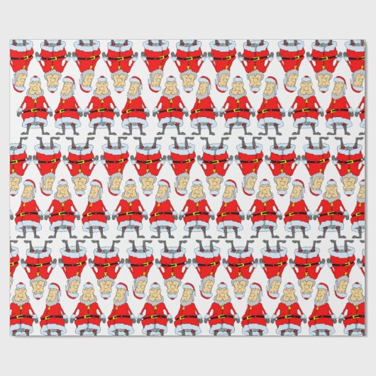 Kerstklokken1 Cadeaupapier (Vlak)