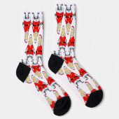 Kerstklokken1 Sokken (Rechts)