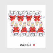 Kerstklokken1 Sticker (Vel)