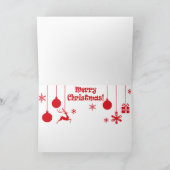 Kerstklokken, 3, waterverf kunstwerk kaart (Binnen)