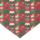 kerstklokken - 52x70 KATOENTABLETTE Tafelkleed (Gekanteld)