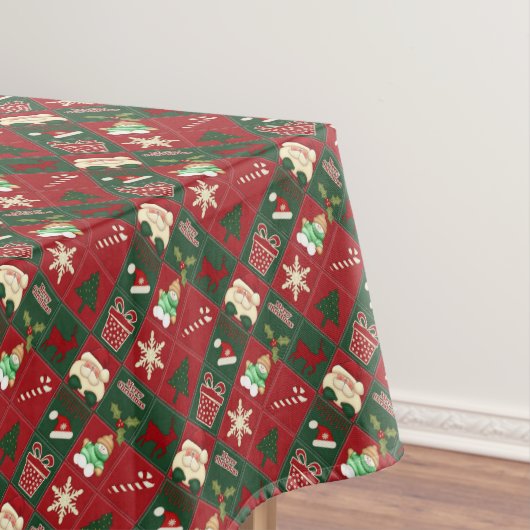 kerstklokken - 52x70 KATOENTABLETTE Tafelkleed (Voorbeeld)