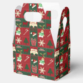 kerstklokken, FAVOR BOX, kabeldoos Bedankdoosjes (Geopend)