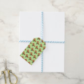 Kerstklokken Groen Custom Cadeautags Cadeaulabel (Met Touw)