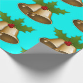 Kerstklokken Inpakpapier (Hoek)
