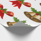 Kerstklokken & lint inpakpapier (Hoek)