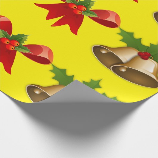 Kerstklokken & lint inpakpapier (Hoek)