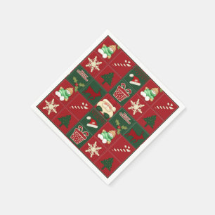 kerstklokken-PAPIERNAPKINS Servet