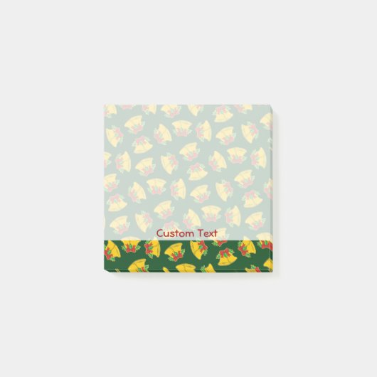Kerstklokken Patroon Post-it® Notes (Voorkant)
