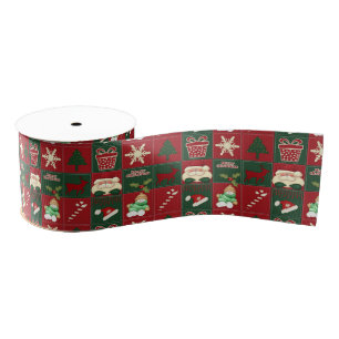 kerstklokken-RIBBON SPOOL-Grosgrain-Satin Grosgrain Lint