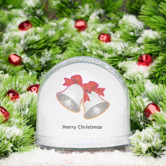 Kerstklokken  sneeuwbol (Kerstmis)