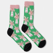 Kerstklokpatroon Soks Sokken (Rechts)