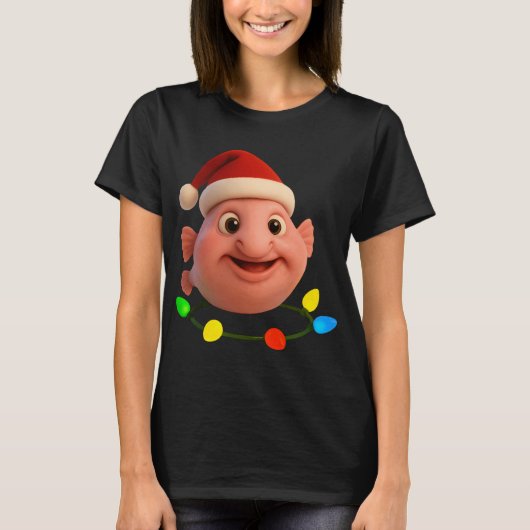 Kerstklompdonderpad T-shirt (Voorkant)