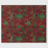  kerstklvet, rood en groen cadeaupapier (Vlak)