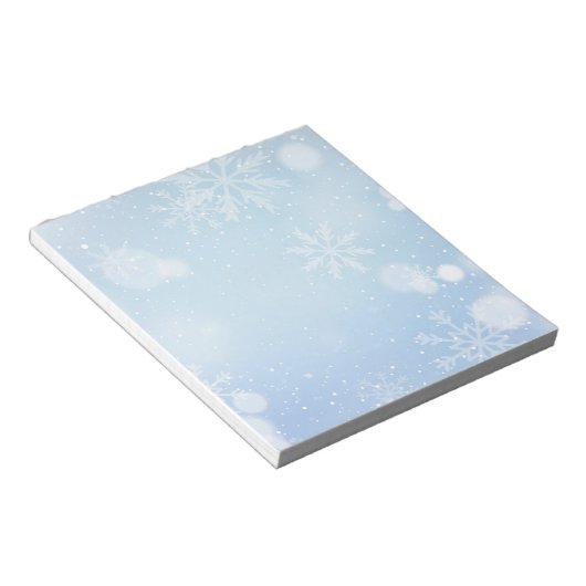 kerstknipoogje notitieblok (Schuin)