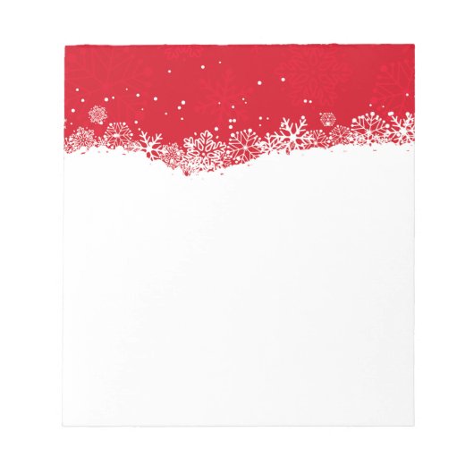 kerstknipoogje notitieblok (Voorkant)