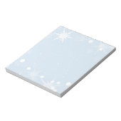 kerstknipoogje notitieblok (Linkerzijde)