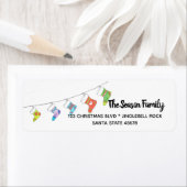 kerstknipperslabel etiket (Insitu)