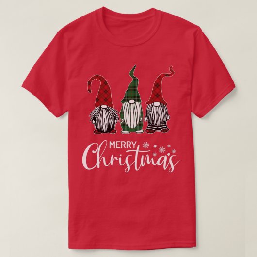 kerstknoma's in speldenPetten Funny Gift Merry Xm T-shirt (Design voorkant)