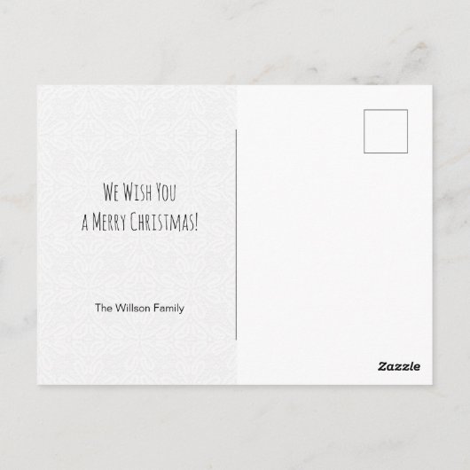 kerstknomes in Love Waterverf handbeschilderd Briefkaart (Achterkant)