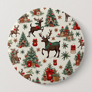Kerstknoppen Ronde Button 4,0 Cm