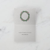 Kerstknuffel Bedankkaart (Binnen)