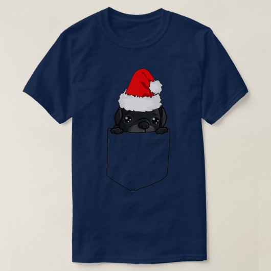 Kerstknuppel in je zak t-shirt (Design voorkant)