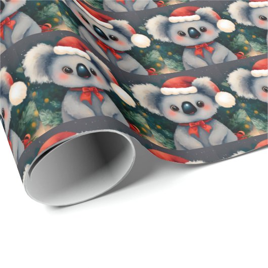 KerstKoala 1 Cadeaupapier (Rol Hoek)